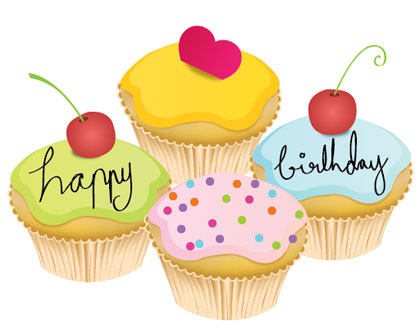 Birthday Cake Image on Lovely Little Birthday Cake Vector   Free Vector Graphics   All Free