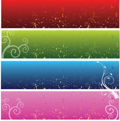 Free Background Pictures on Free Vector Floral Background Banners   Free Vector Graphics   All