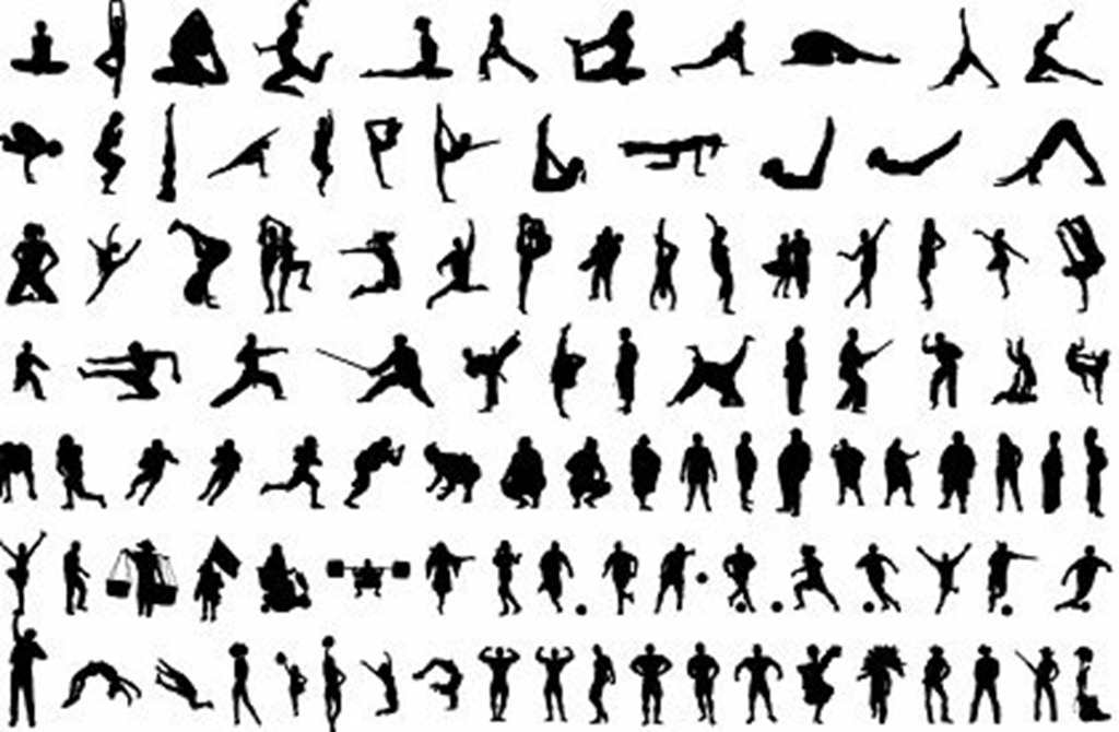 Over 120 Free Vector Body Silhouettes