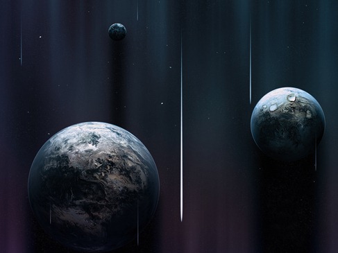 powerpoint backgrounds space