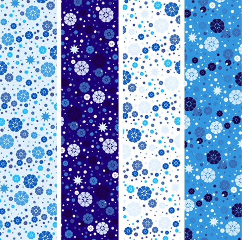 Free Winter Wallpaper Backgrounds on Snowflake Vector Background   Free Vector Graphics   All Free