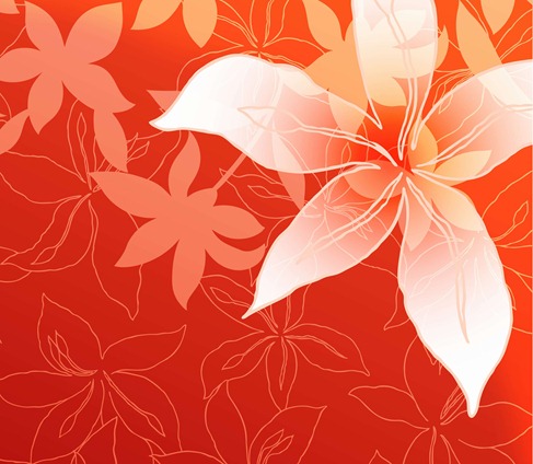 Flower  on Name  Lily Flowers Vector Graphic