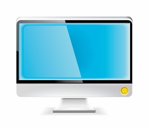 LCD Monitor Vector | Free Vector Graphics | All Free Web Resources for Designer - Web Design Hot!