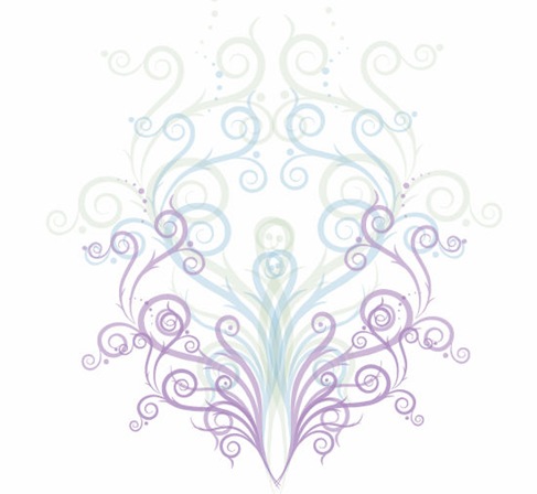 clip art free swirl. Swirl Floral Ornament Vector
