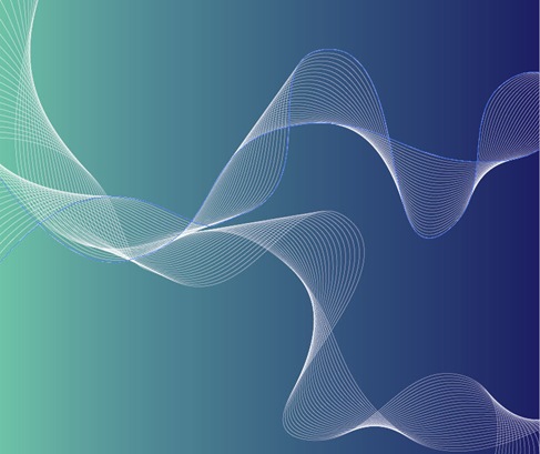 Background Images on Free Abstract Curves With Blue Background Vector Illustration   Free