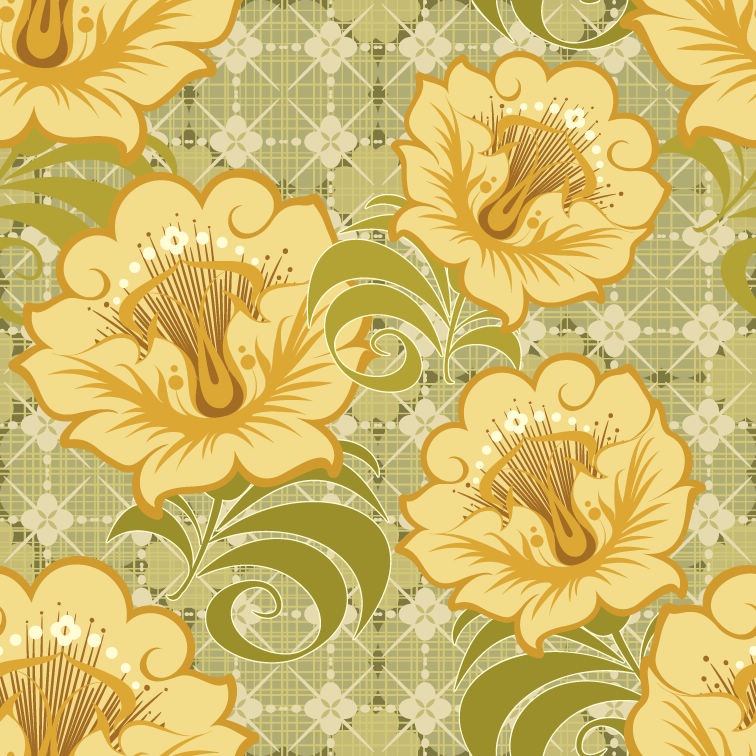 free flower backgrounds. Free Floral Seamless