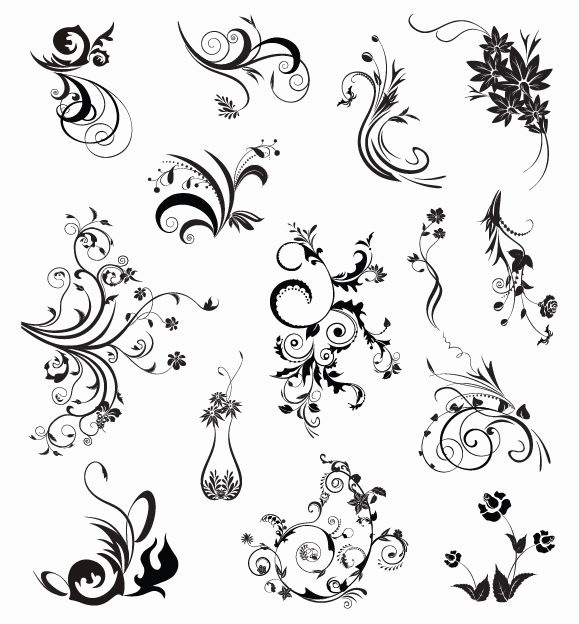 Vector ornamental design elements Vector Ornamental Design Elements