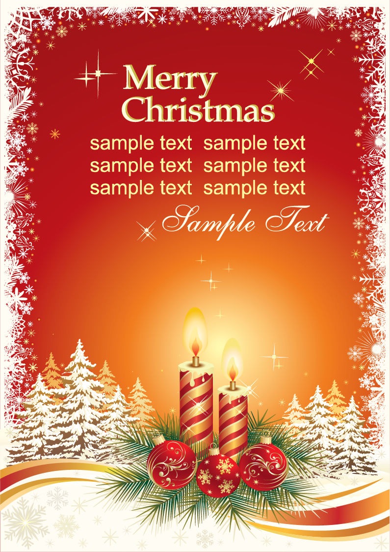 Christmas Card Free Templates