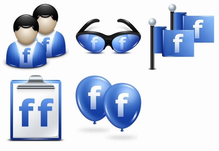 facebook icon vector free. Name: Facebook Icon Set