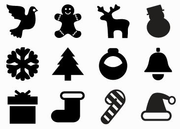 Holiday Mobile App Icons