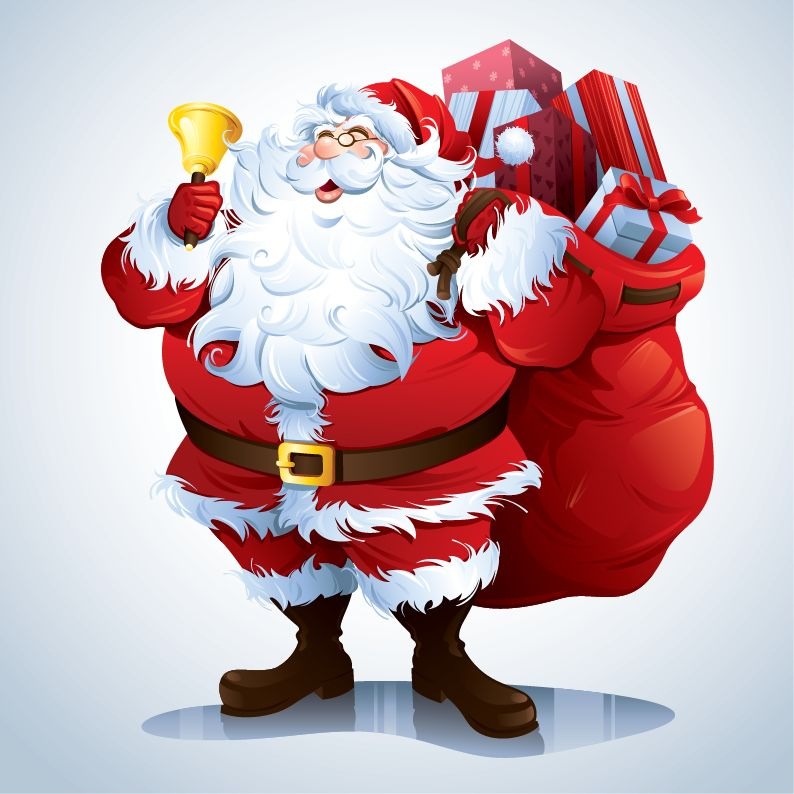 santa clipart vector - photo #5