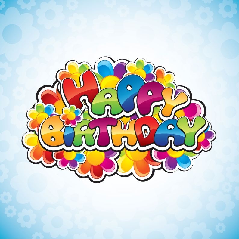 Name: Happy Birthday Vector Illustration