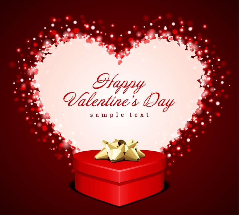 Heart Gift Valentine Card Free Vector Graphics All