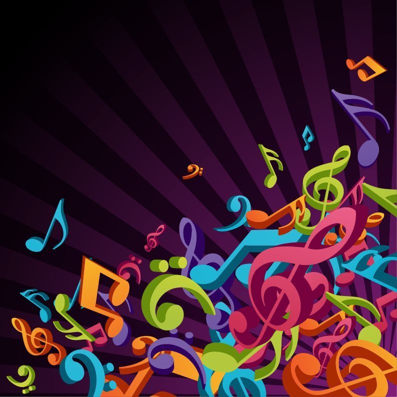 music colorful