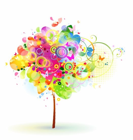 Abstract Tree Vector Illustration Free Vector Graphics All Free Web