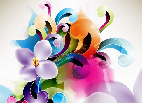 Floral Ornament Vector Illustration Floral Ornament Vector Illustration