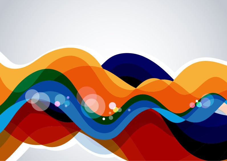 colorful wave design vertical background colorful wave design vertical background