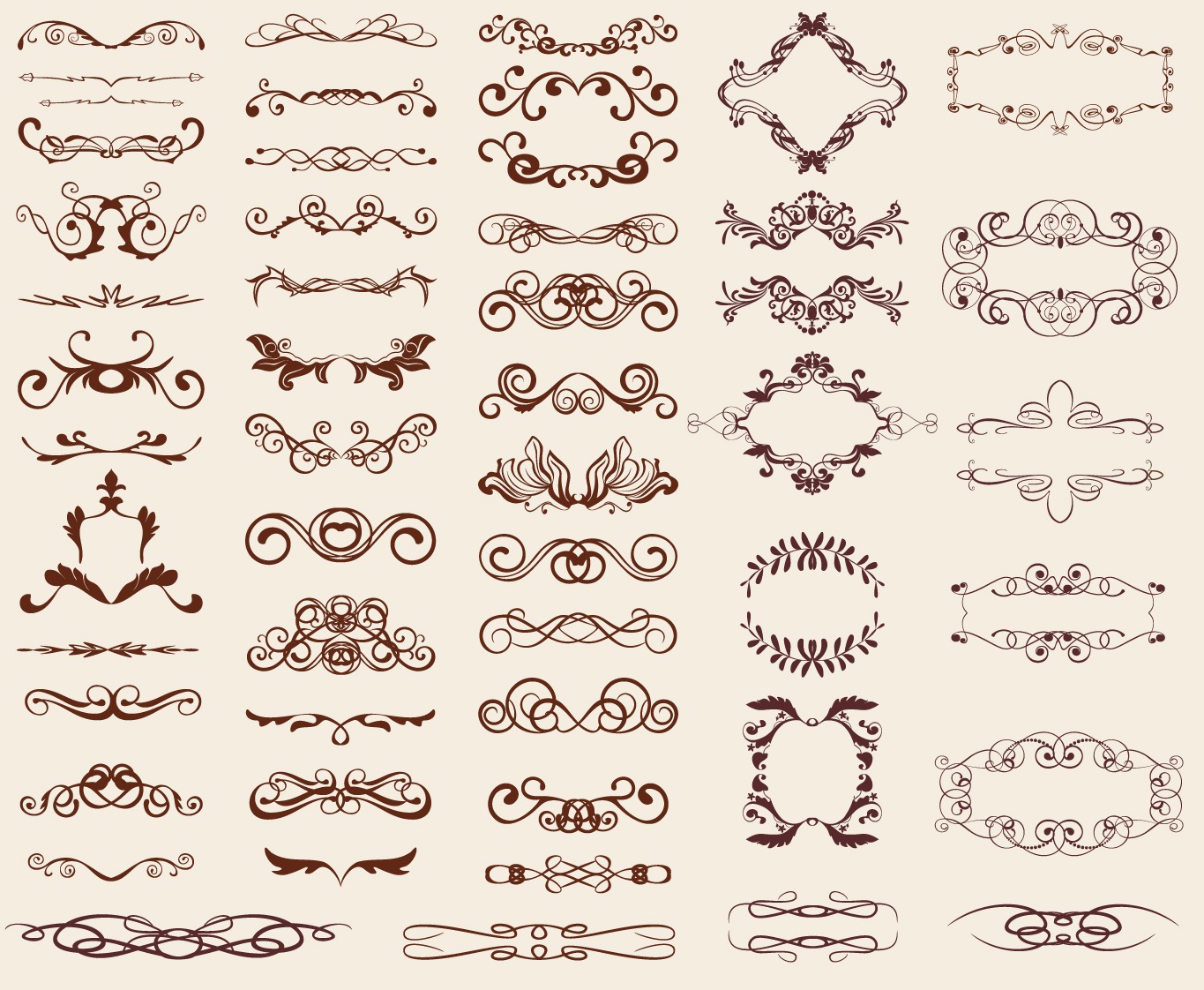 vintage elements clipart free - photo #8