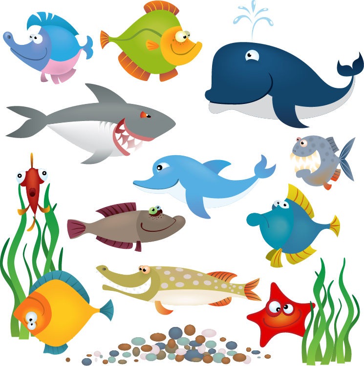 water animals clipart images - photo #5
