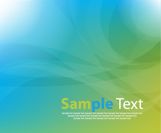 abstract blue green vector