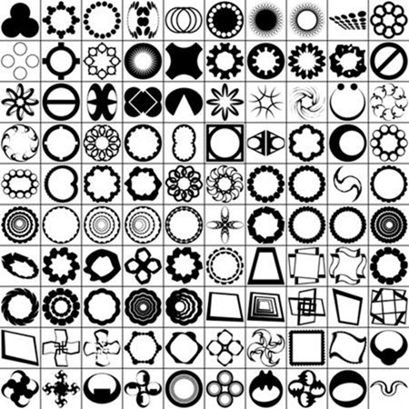 Photoshop Shapes Frames