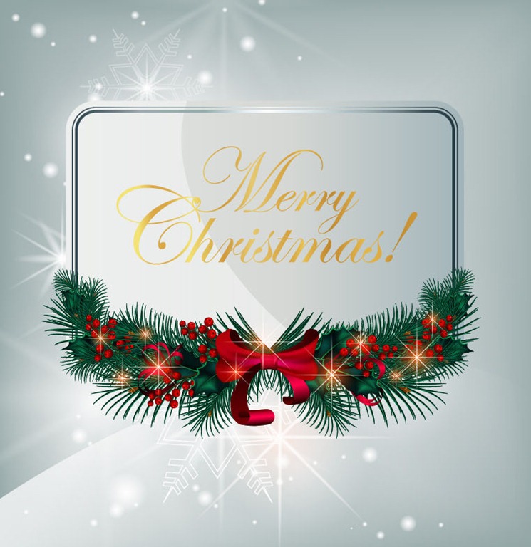 Christmas Greeting Card Vector Graphic | Free Vector Graphics | All ...