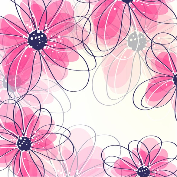 clipart flower backgrounds - photo #31