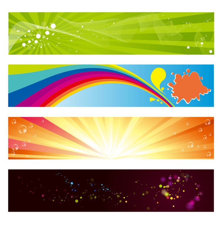 Horizontal Banner Set