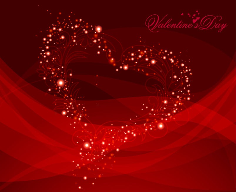 Free Vector Valentine Background