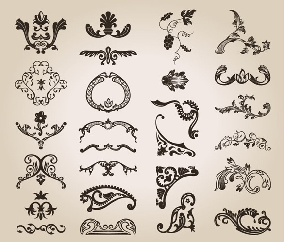 Free Vintage Design Floral Pattern  Free Vector Graphics  All Free 