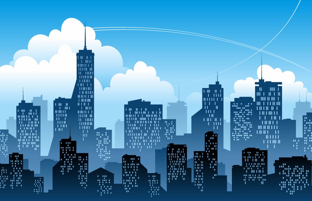 city clipart vector - photo #38