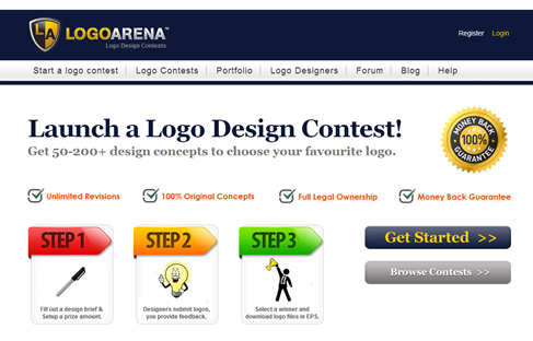 Logo Design Contest on Start A Logo Design Contest At Logoarena Com   Site Of The Day   All