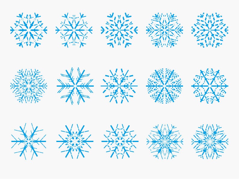 vector clipart snowflake - photo #35