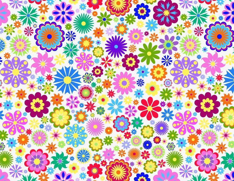 Flower Background Design Vector Illustration | Free Vector Graphics