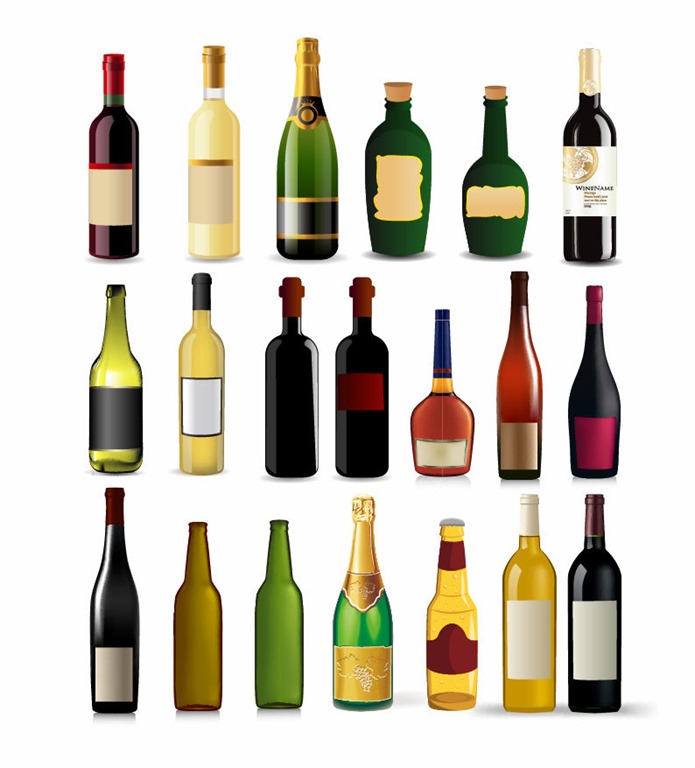 Bottle Collection Vector Bottle Vector Collection Free Vector Graphics All Free