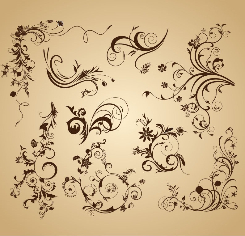 Vector Design Decoration Elements  Free Vector Graphics  All Free 