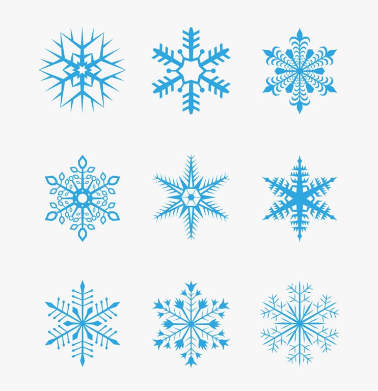 vector clipart snowflake - photo #22