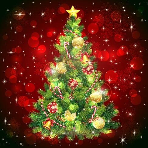 Christmas Tree Vector Image