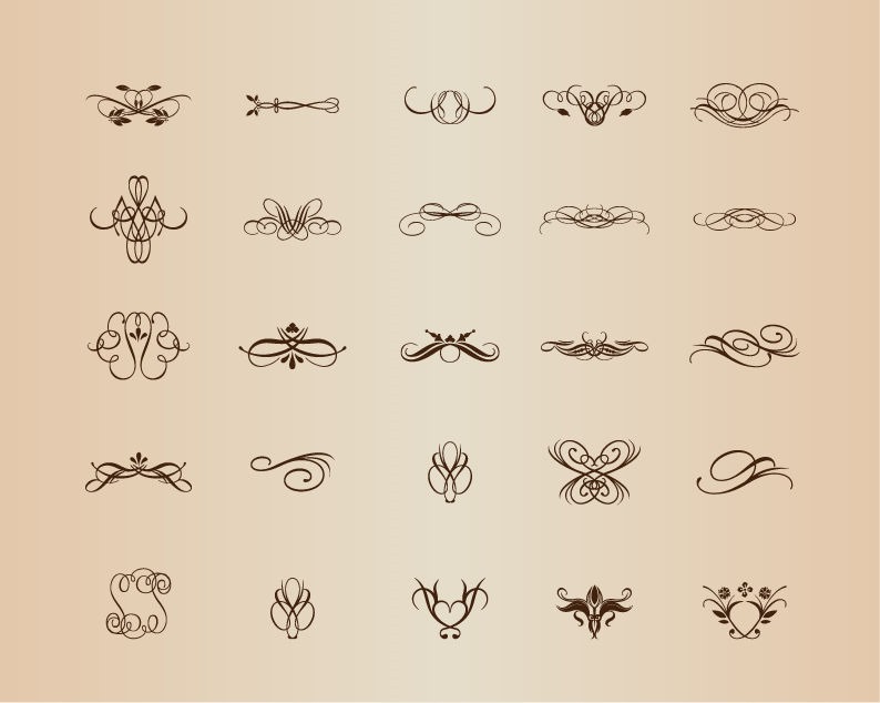 Decorative Design Elements Vector | vector decorative design elements free vector graphics Decorative Design Elements Vector | vector decorative design elements free vector graphics