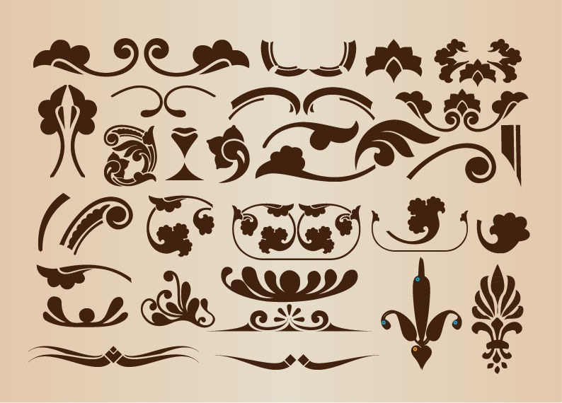 decorative elements clipart - photo #41