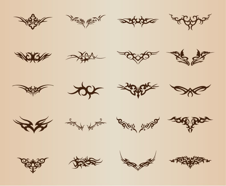 Tribal Tattoo Element Vector Set | Free Vector Graphics | All Free Web Resources for Designer - Web Design Hot! Tribal Tattoo Element Vector Set | Free Vector Graphics | All Free Web Resources for Designer - Web Design Hot!