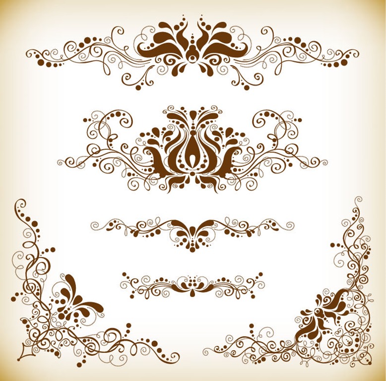 vintage elements clipart free - photo #47