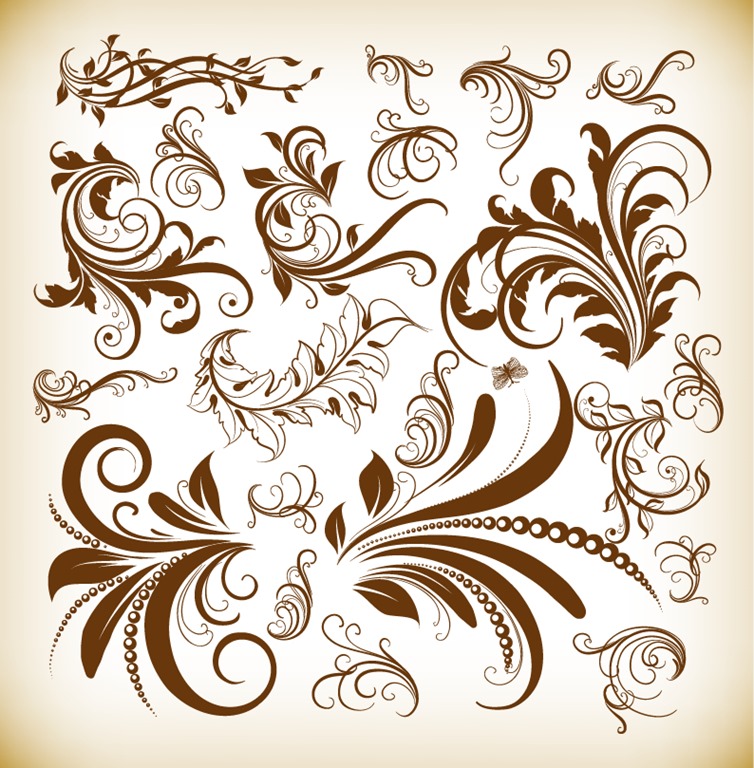 Vintage Decoration Design Elements Vector Illustration Set Free Fascinating Designs For Decoration Vintage Decoration Design Elements Vector Illustration Set Free Fascinating Designs For Decoration