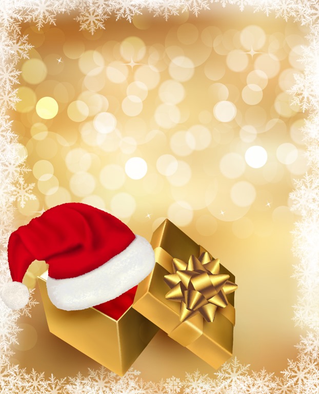 vertical christmas background