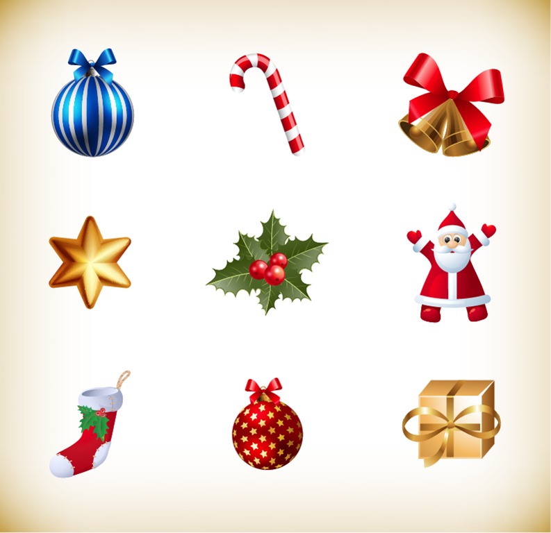 Christmas Small Icon Vector Collection | Free Vector ...