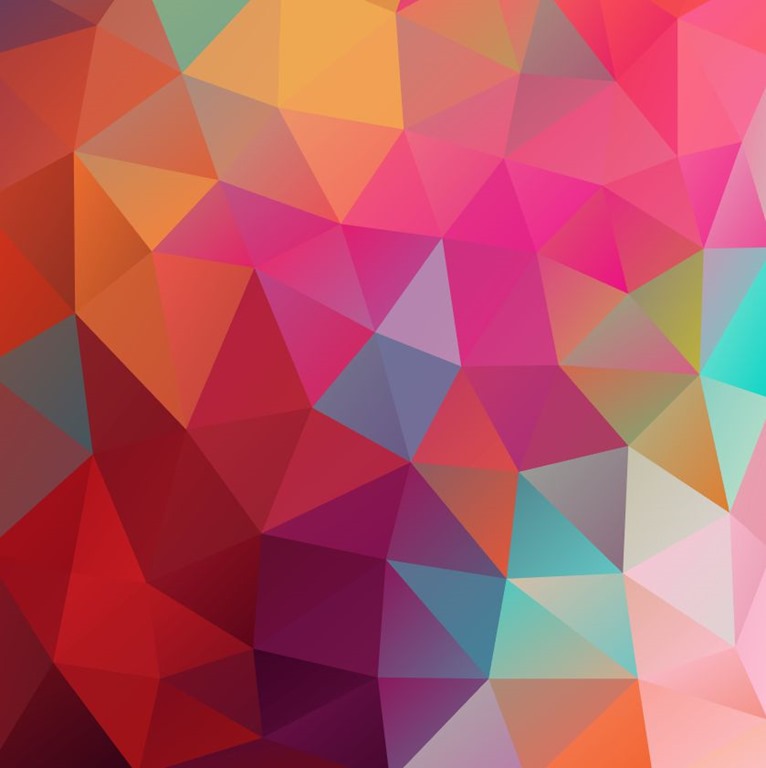 Color Design Art : Low poly colored background vector illustration free