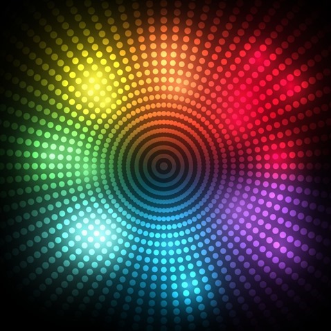 Abstract Design Dots Background