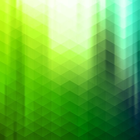 Abstract Green Blue Triangle Background