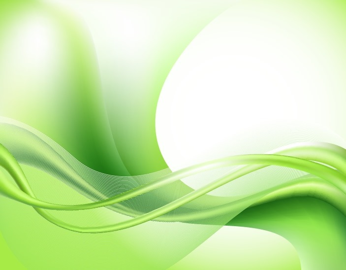 Abstract Green Waves Background Free Vector Graphics