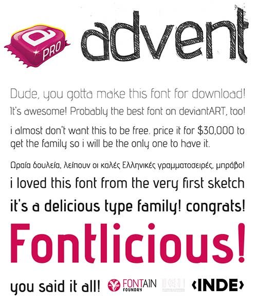 35 Free Modern Fonts for  Designer